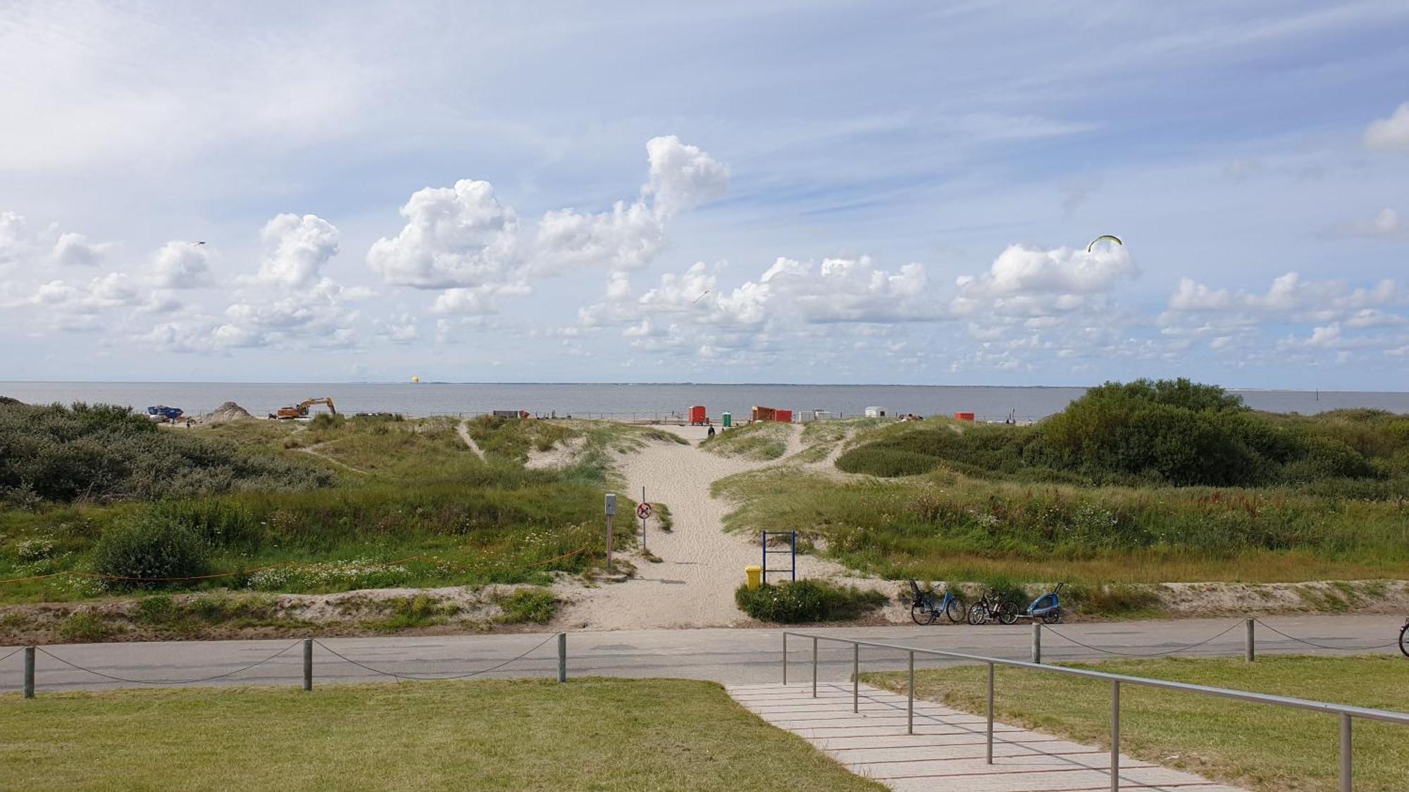 Ferienwohnung Seestern In Norddeich Norden Exterior foto